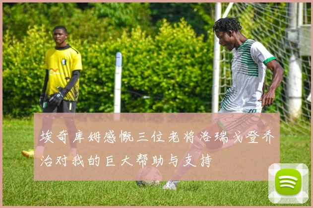 埃奇库姆感慨三位老将洛瑞戈登乔治对我的巨大帮助与支持